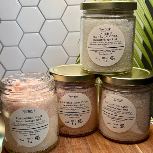 Pure Comfort Sugar Scrub | Handcrafted Exfoliating Body Scrub