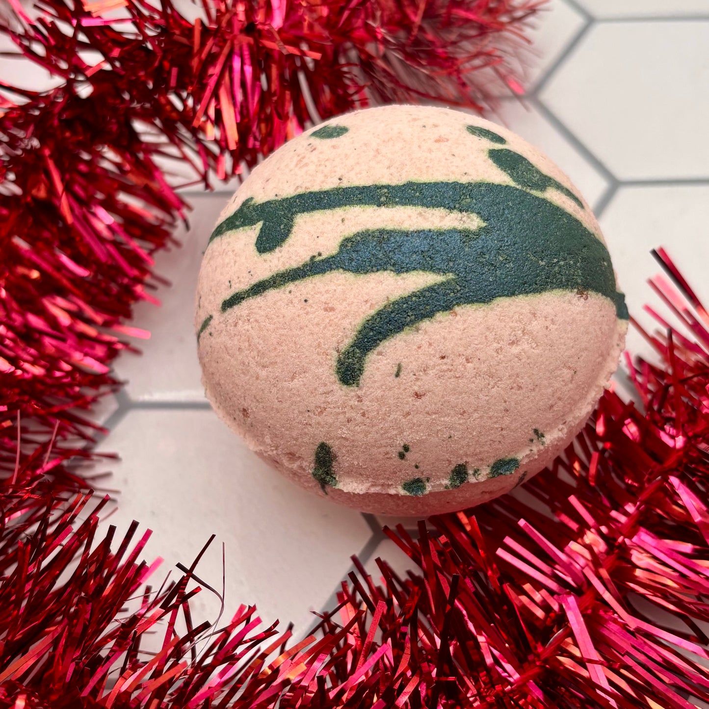 Handcrafted Holiday Bath Bomb