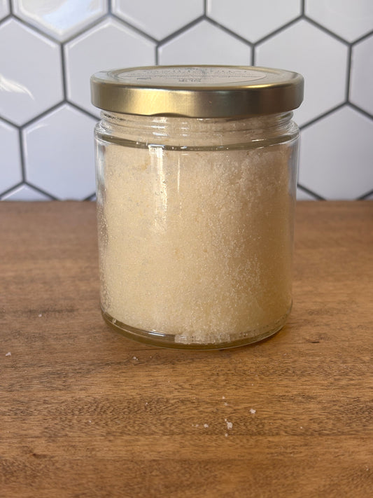 Vanilla Chai Sugar Scrub-essential oil, dye free