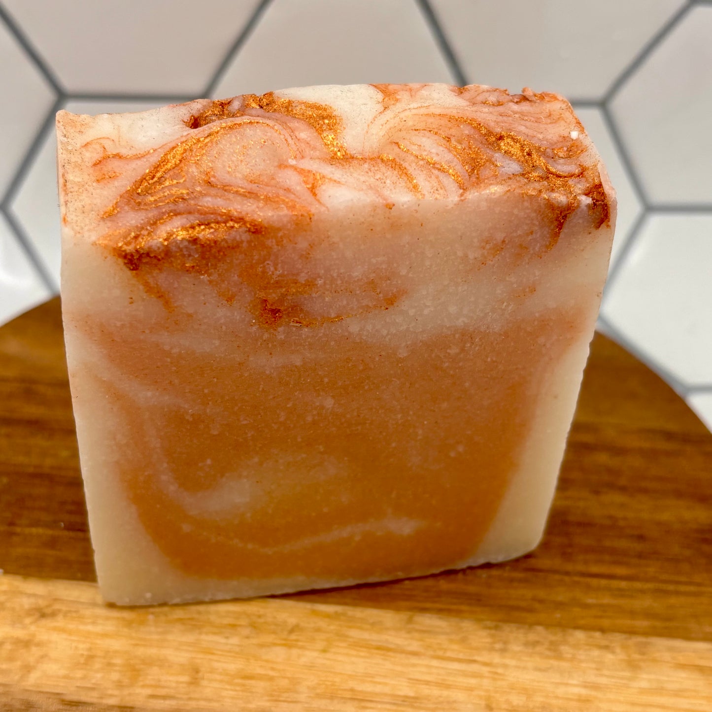 Golden Handcrafted Artisan Soap