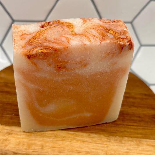 Golden Handcrafted Artisan Soap