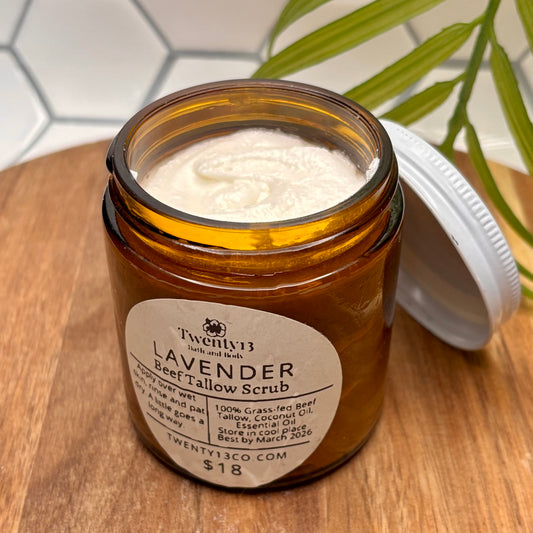 Beef Tallow Whipped Scrub