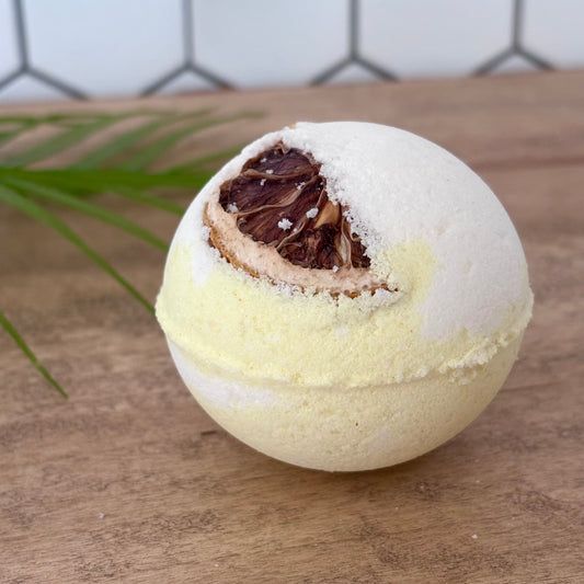 Lemon Sugar Bath Bomb