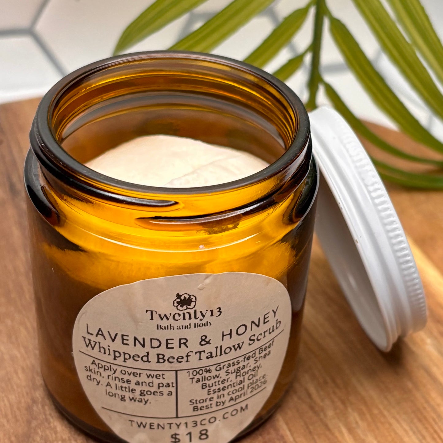 Beef Tallow Whipped Scrub