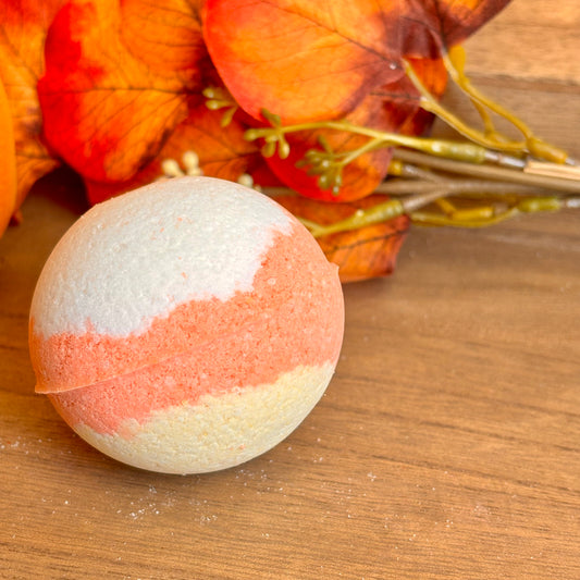 Candy Corn Bath Bomb